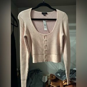 New J Crew cropped sweater